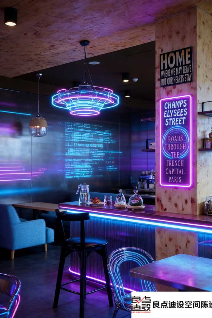 被问爆了!这家咖啡店的装修软装设计，我愿称为「氛围感天花板」!